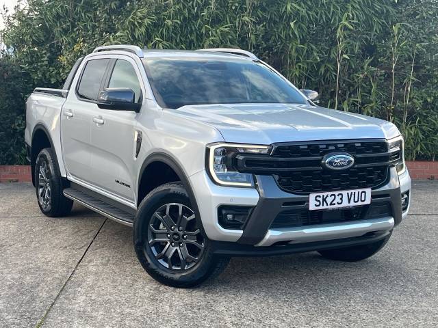 Ford Ranger Pick Up Double Cab Wildtrak 2.0 EcoBlue 205 Auto Pick Up Diesel Silver
