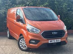 FORD TRANSIT CUSTOM 2020 (70) at Hammond Group Halesworth