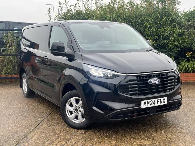Ford Transit Custom 2.0 EcoBlue 136ps L1 H1 Van Limited Panel Van Diesel Black