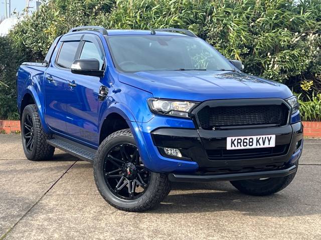 Ford Ranger Pick Up Double Cab Wildtrak 3.2 TDCi 200 Auto Pick Up Diesel Blue