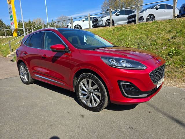 Ford Kuga 2.5 PHEV Vignale 5dr CVT Hatchback Petrol / Electric Hybrid Lucid Red