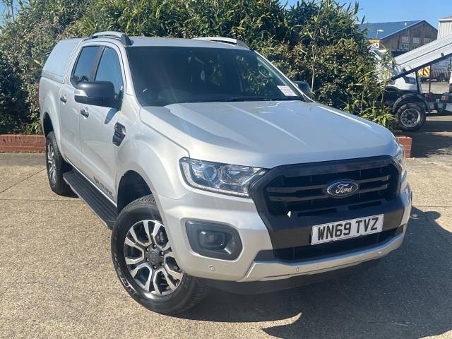 Ford Ranger Pick Up Double Cab Wildtrak 2.0 EcoBlue 213 Auto Pick Up Diesel Silver