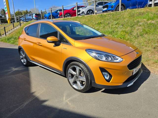 Ford Fiesta 1.0 EcoBoost 125 Active X 5dr Hatchback Petrol Lux Yellow