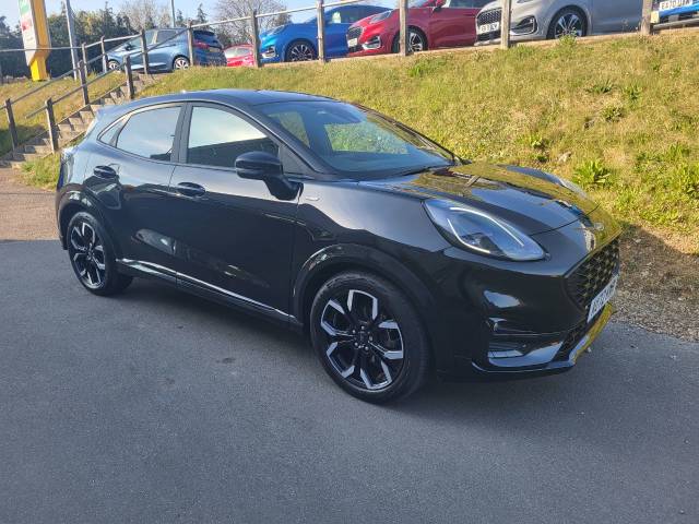 Ford Puma 1.0 EcoBoost Hybrid mHEV ST-Line X 5dr Hatchback Petrol Agate Black