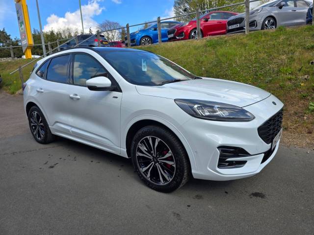 Ford Kuga 2.5 KUGA ST-LINE X PHEV CVT Hatchback Petrol / Electric Hybrid Frozen White