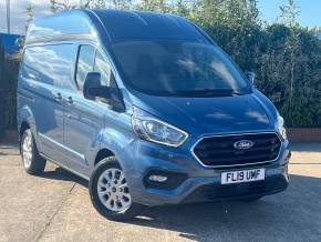 FORD TRANSIT CUSTOM 2019 (19) at Hammond Group Halesworth