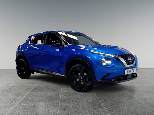 Nissan Juke 1.0 DiG-T Tekna 5dr DCT Hatchback Petrol Blue