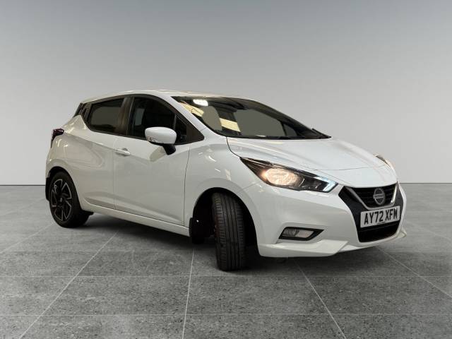 Nissan Micra 1.0 IG-T 92 Acenta 5dr CVT Hatchback Petrol White