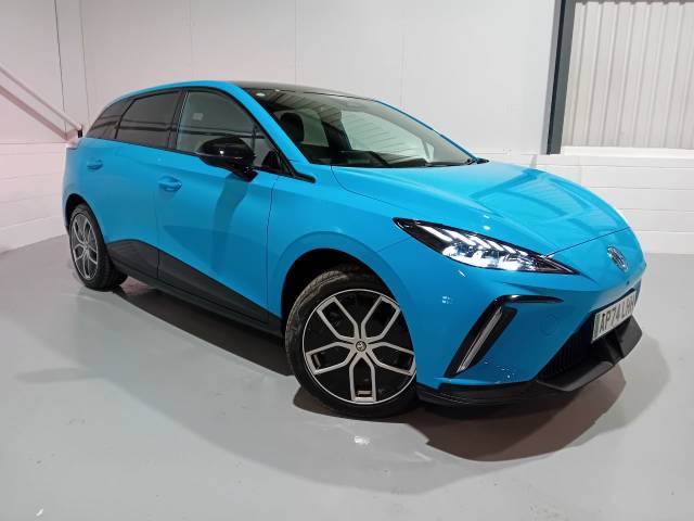 MG 4 0.0 180kW Trophy EV Extended Range 77kWh 5dr Auto Hatchback Electric Blue