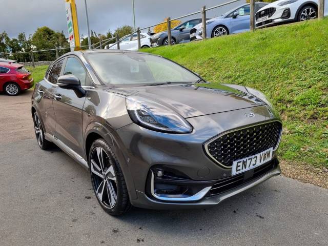 Ford Puma 1.0 EcoBoost Hybr mHEV 155 ST-Line Vignale 5dr DCT Hatchback Petrol Magnetic Grey