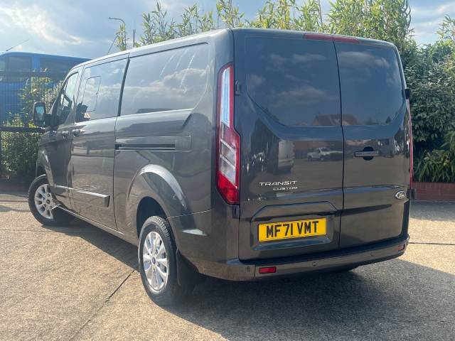 2021 Ford Transit Custom 2.0 EcoBlue 130ps L2 H1 D/Cab Limited Van