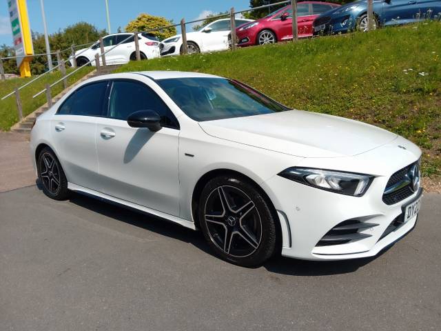 Mercedes-Benz A Class 1.3 A180 AMG Line Executive Edition 4dr Auto Saloon Petrol Polar White