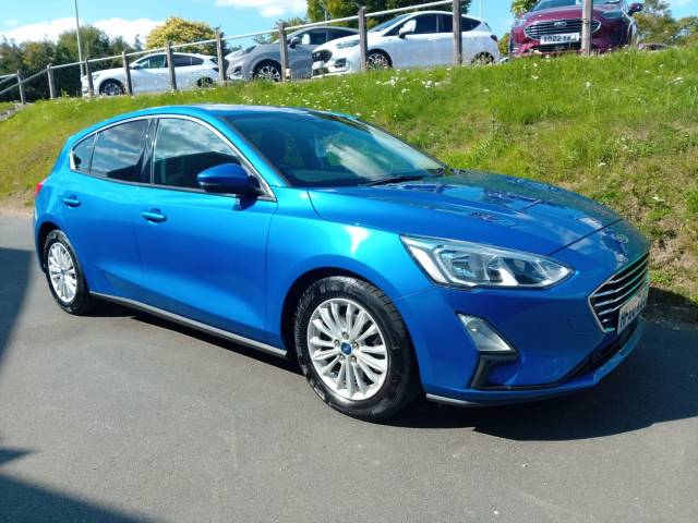 Ford Focus 1.0T EcoBoost Titanium Hatchback Petrol Desert Island Blue
