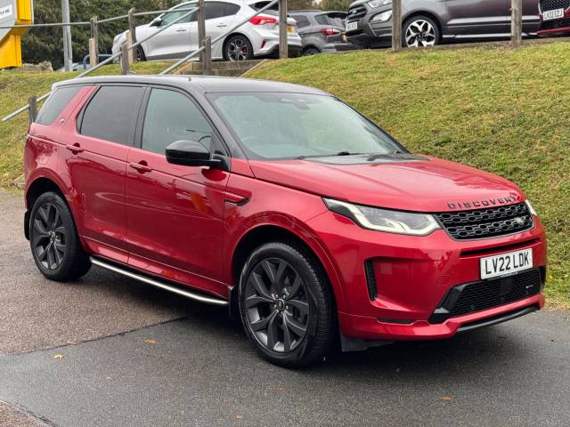 Land Rover Discovery Sport 2.0 P250 R-Dynamic SE 5dr Auto Estate Petrol Firenze Red