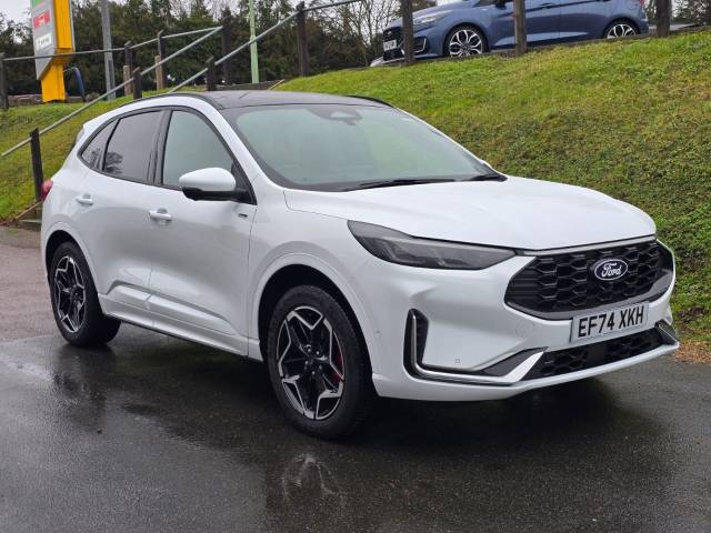 Ford Kuga 2.5 PHEV ST-Line X 5dr CVT Hatchback Petrol / Electric Hybrid Frozen White