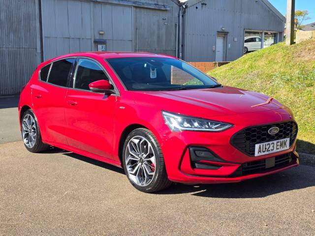 Ford Focus 1.0 EcoBoost ST-Line X 5dr Hatchback Petrol Fantastic Red