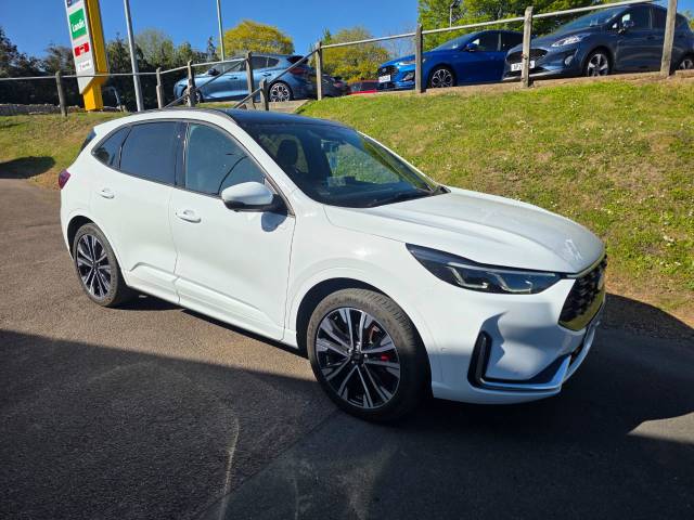 Ford Kuga 2.5 PHEV ST-Line X 5dr CVT Hatchback Petrol / Electric Hybrid Frozen White