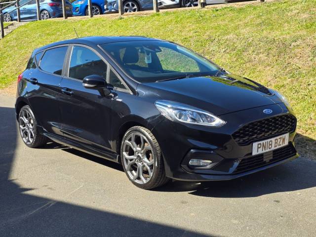Ford Fiesta 1.0 EcoBoost 140 ST-Line 5dr Hatchback Petrol Agate Black
