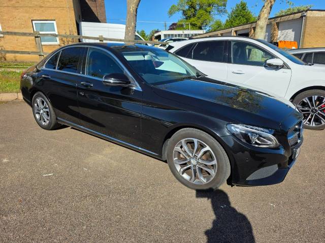 Mercedes-Benz C Class 2.0 C200 Sport Premium 4dr Auto Saloon Petrol Obsidian Black Metallic