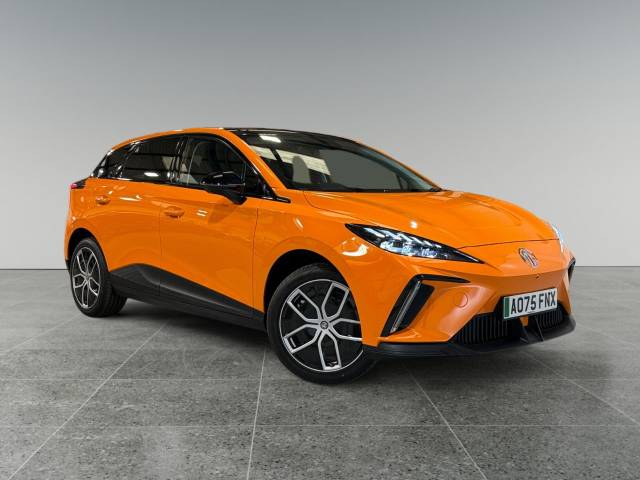 MG 4 0.0 180kW Trophy EV Extended Range 77kWh 5dr Auto Hatchback Electric Orange
