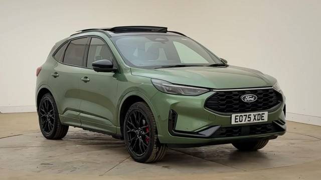 Ford Kuga 2.5 PHEV ST-Line X Black Package 5dr CVT Hatchback Petrol / Electric Hybrid Bursting Green