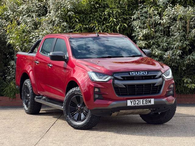 Isuzu D-max 1.9 V-Cross Double Cab 4x4 Auto Pick Up Diesel Red
