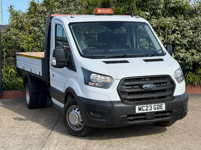 Ford Transit 2.0 EcoBlue 130ps Chassis Cab One Way Tipper Tipper Diesel White