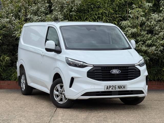 Ford Transit Custom 2.0 EcoBlue 136ps H1 Van Limited Panel Van Diesel White