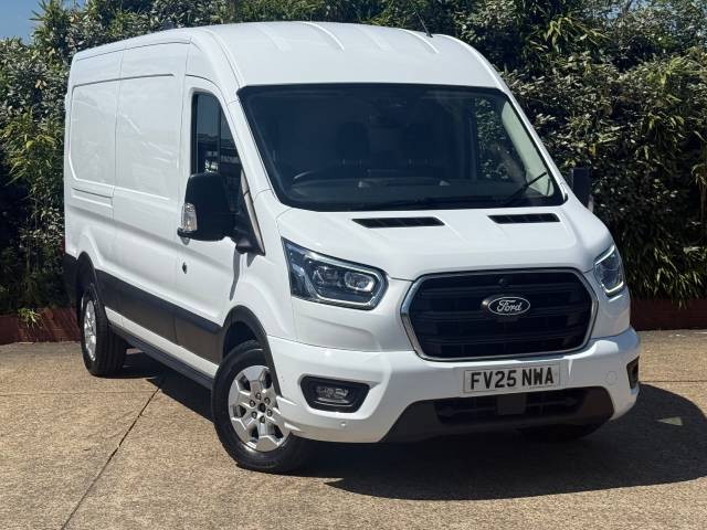 Ford Transit 2.0 EcoBlue 165ps L3 H2 Limited Van Auto [Nav] Panel Van Diesel White