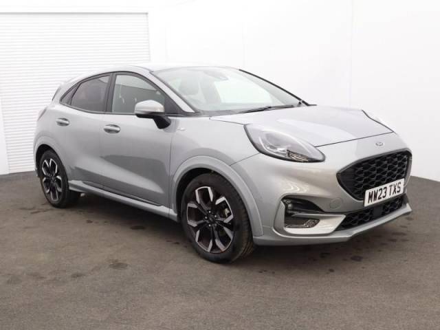 Ford Puma 1.0 EcoBoost Hybrid mHEV 155 ST-Line X 5dr Hatchback Petrol Solar Silver