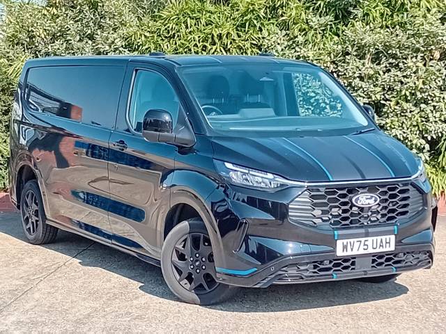 Ford Transit Custom 2.0 EcoBlue 170ps L2 H1 Van Sport Auto Panel Van Diesel Black