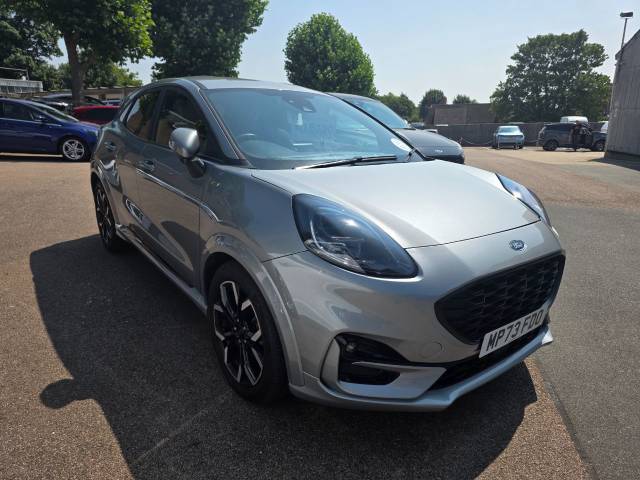 Ford Puma 1.0 EcoBoost Hybrid mHEV 155 ST-Line X 5dr Hatchback Petrol Solar Silver