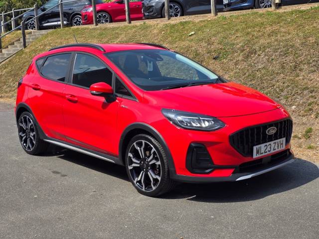 Ford Fiesta 1.0 EcoBoost Hybrid mHEV 125 Active X 5dr Hatchback Petrol Race Red