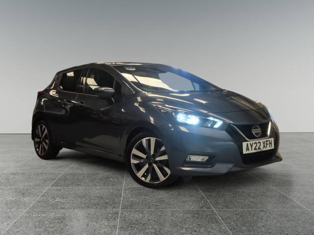 Nissan Micra 1.0 IG-T 92 Tekna 5dr CVT Hatchback Petrol Grey