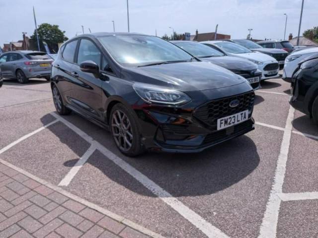 Ford Fiesta 1.0 EcoBoost Hybrid mHEV 125 ST-Line 5dr Hatchback Petrol Agate Black