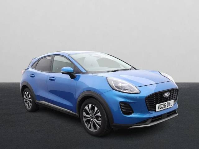 Ford Puma 1.0 EcoBoost Hybrid mHEV Titanium 5dr Hatchback Petrol Digital Aqua Blue