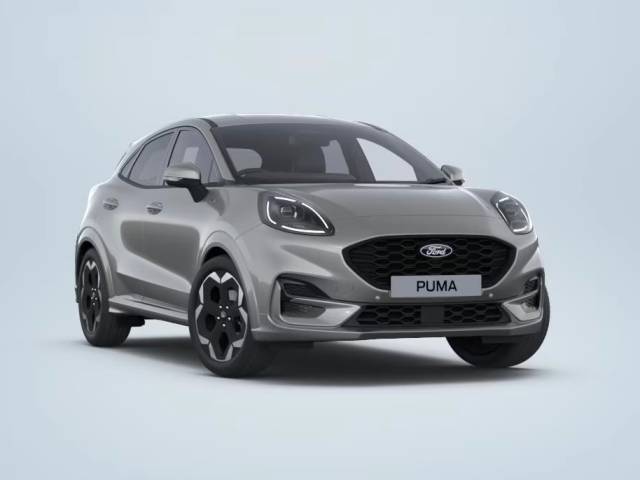 Ford Puma 1.0 EcoBoost Hybrid mHEV ST-Line X 5dr Hatchback Petrol Solar Silver
