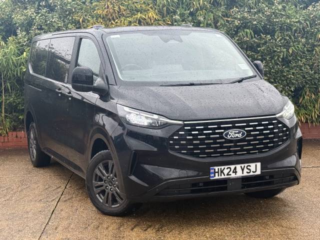 Ford Tourneo Custom 2.0 EcoBlue 150ps L2 H1 Titanium 9 Seater Minibus Diesel Black