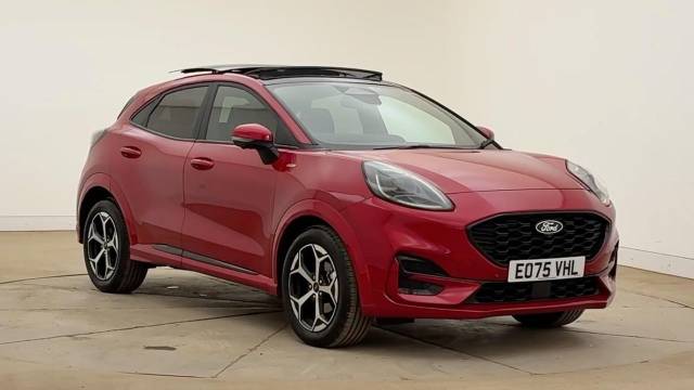 Ford Puma 1.0 EcoBoost Hybrid mHEV ST-Line 5dr Hatchback Petrol Fantastic Red Met.
