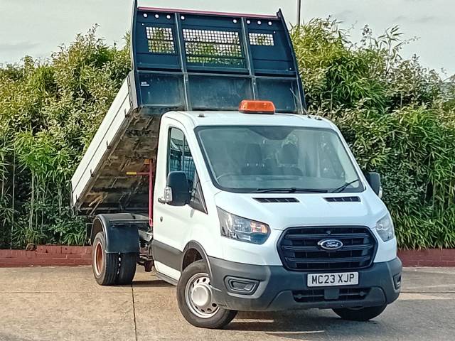 Ford Transit 2.0 EcoBlue 130ps Chassis Cab Tipper Diesel White