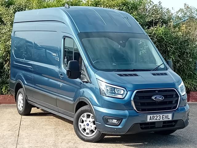 Ford Transit 2.0 EcoBlue 170ps H3 Limited Van Auto Panel Van Diesel Blue