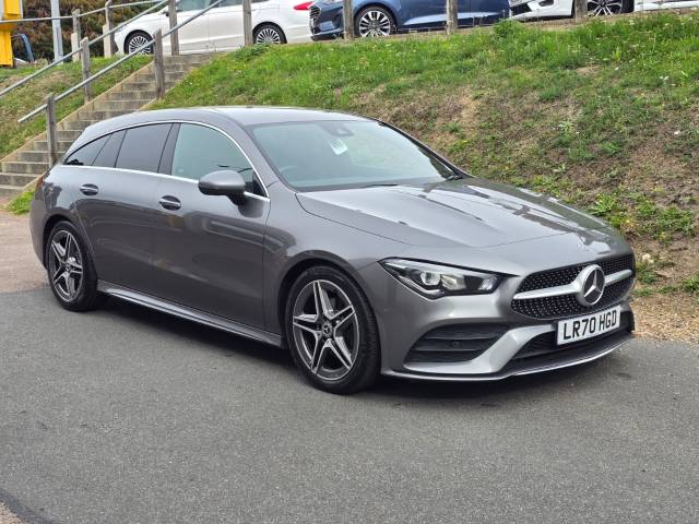 Mercedes-Benz CLA 1.3 CLA 180 AMG Line 5dr Tip Auto Estate Petrol Mountain Grey