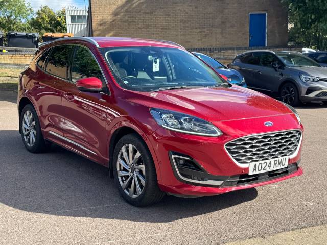 Ford Kuga 2.5 FHEV Vignale 5dr CVT Hatchback Hybrid Lucid Red