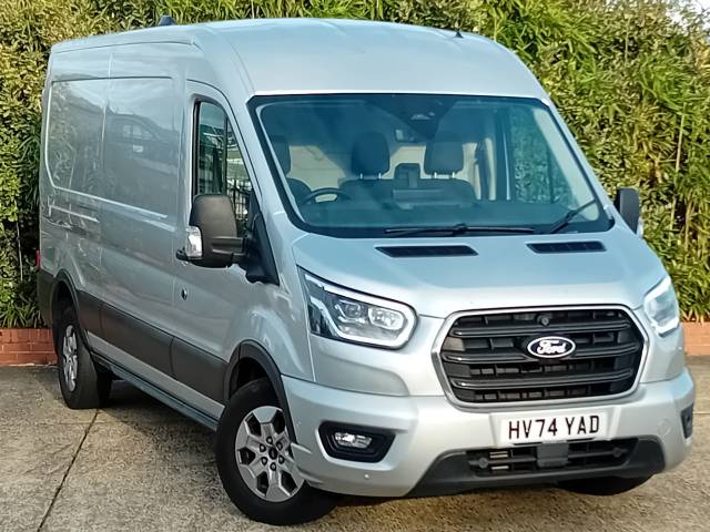 Ford Transit 2.0 EcoBlue 165ps H2 Limited Van Auto [Nav] Panel Van Diesel Silver