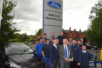 AW & D Hammond wins prestigious Ford Motor Company award