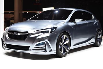 Subaru design concept previews styling of next-generation Impreza