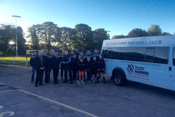 Beccles Town Football Club receives new transport