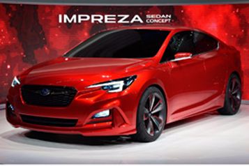 Subaru “Impreza Sedan Concept” makes world debut at 2015 Los Angeles Auto Show