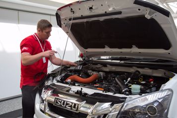 Isuzu World Technician Finalist at Hammond Isuzu