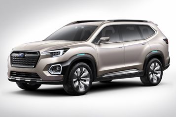 Subaru Viziv-7 Suv Concept Makes World Debut At 2016 Los Angeles Auto Show